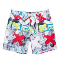 クイックシルバー QUIKSILVER 　50TH ANNIVERSARY WARPAINT BOARDSHORT 18 ボードショーツ フィットタイ ボードショーツ 水着 海パン サーフィン サーフパンツ 海水浴 夏 水泳 ビーチウェア 【EQYBS04255 WBB6】