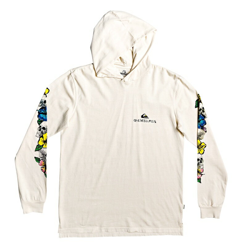 アウトレット価格 Quiksilver クイックシルバー アウトレット価格 Quiksilver クイックシルバー ORIGINALS OG SKULL CHAIN HOODY Tシャツ 長袖 フード クルーネック ワンポイント Tシャツ ティーシャツ Tシャツ ティーシャツ