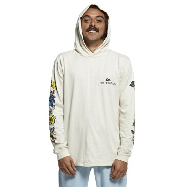 アウトレット価格 Quiksilver クイックシルバー アウトレット価格 Quiksilver クイックシルバー ORIGINALS OG SKULL CHAIN HOODY Tシャツ 長袖 フード クルーネック ワンポイント Tシャツ ティーシャツ Tシャツ ティーシャツ