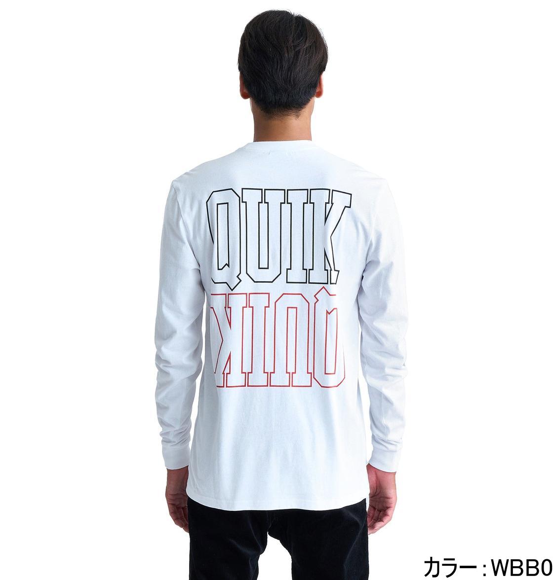 【お買い物マラソン期間はP10倍！】アウトレット価格 Quiksilver クイックシルバー GRIFF LS GFN メンズ Tシャツ ティーシャツ 長袖 ロンT ロングスリーブ 長そで