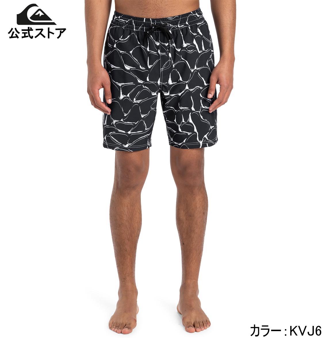 Quiksilver クイックシルバー MERCURY STRAIGHT VOLLEY 19NB ジャムショーツ ボードショーツ 水着 海パン サーフィン サーフパンツ