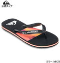 【お買い物マラソン期間はP10倍!】Quiksilver クイックシルバー MOLOKAI STRIPE 25 メンズ ビーチサンダル ビーチ サーフィン サー...