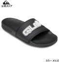 【お買い物マラソン期間はP10倍!】Quiksilver クイックシルバー RIVI WORDMARK SLIDE メンズ ビーチサンダル ビーチ サーフィン ...