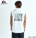 セール SALE Quiksilver クイックシルバー DROP BOX HOOD SL メンズ ラッシュガード Tシャツ 半袖 半そで ティーシャツ ショートスリーブ ラッシュT サーフT