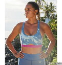 アウトレット価格 ROXY ロキシー フィットネス PURE PURSUIT BRA ブラトップ(4)