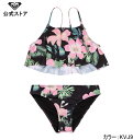 セール SALE ROXY ロキシー SHADOW FLORAL FLUTTE キッズ 女の子 スイムウェア 水着 サーフィン サーフ 海水浴 夏 水泳 ビーチ...