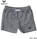 セール SALE ROXY ロキシー MINI PICNIC GINGHAM キッズ 女の子 ジャムショーツ ボードショーツ 水着 海パン サーフィン サーフパ...