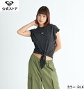 【お買い物マラソン期間はP10倍!】ROXY ロキシー フィットネス RHYTHM OF LOVE Tシャツ ティーシャツ 半袖 ショートスリーブ(4)