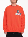 【お買い物マラソン期間はP10倍!】アウトレット価格 VOLCOM ボルコム FA KEUTCHI CREW メンズ クルー プルオーバー スウェット
