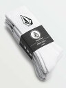 【お買い物マラソン期間はP10倍!】アウトレット価格 VOLCOM ボルコム FULL STONE SOCK 3PK メンズ ソックス 下着