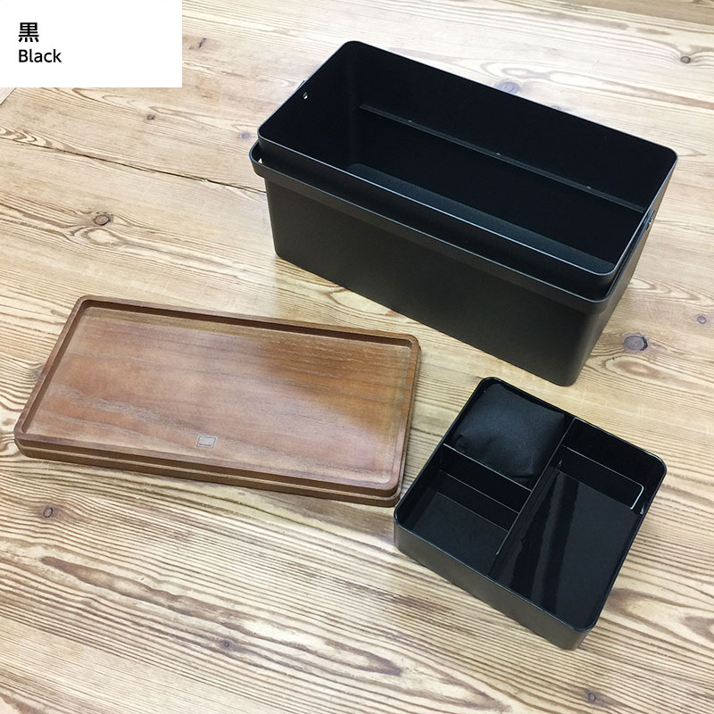 ☆tower 裁縫箱 タワー | 雑貨 パッチワーク キルト ソーイング 斉藤謠子 手芸用品 裁縫道具入れ ソーイングケース ソーイングボックス 山崎実業 Yamazaki 5060 5061 可動式トレー 取っ手付 ハンドル付 持ち手付