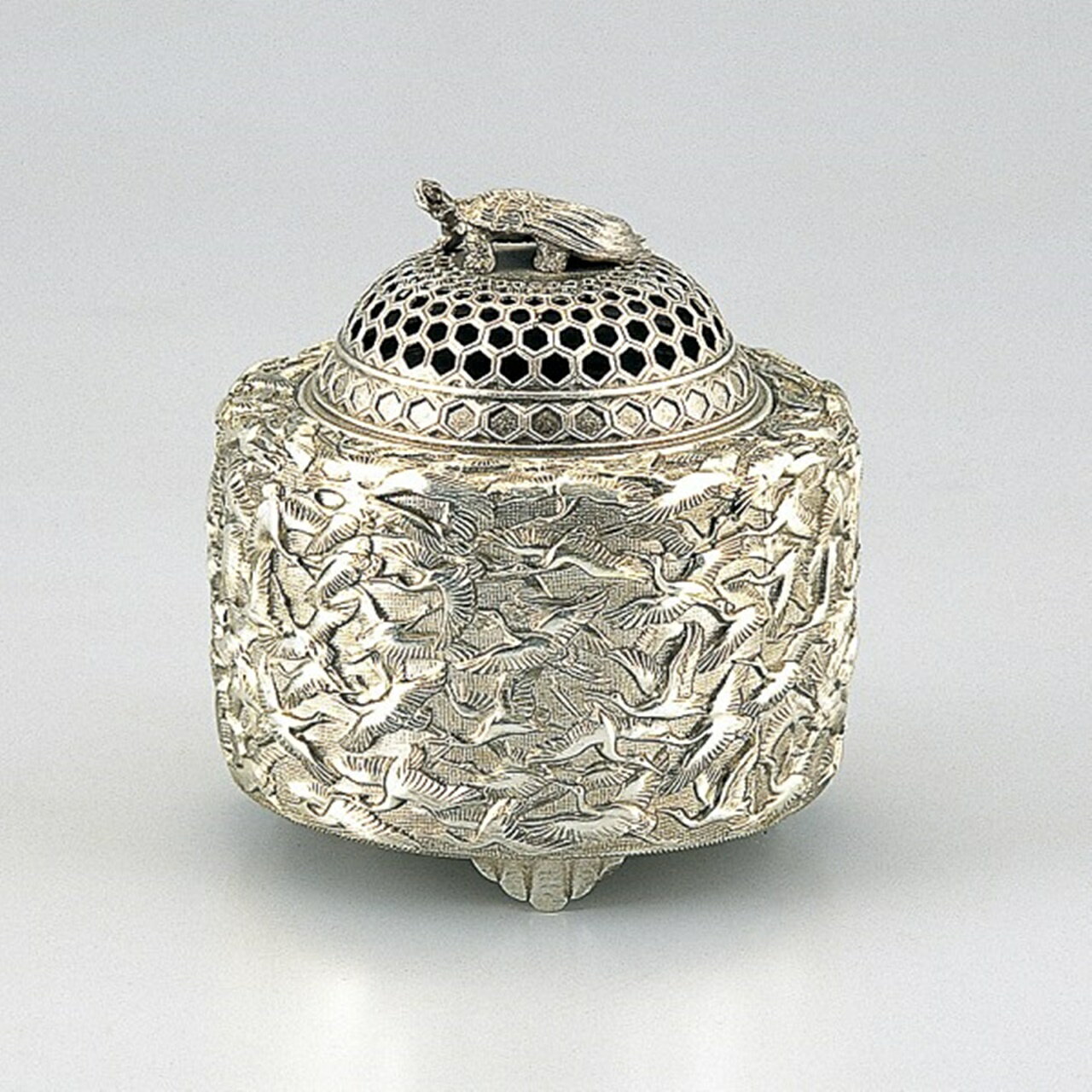 華鶴 香炉 贅沢で優美 ほっと安らぐ一時に 高岡銅器 ギフト 贈り物 お祝い 新築祝い 記念品 の贈答に 日本伝統