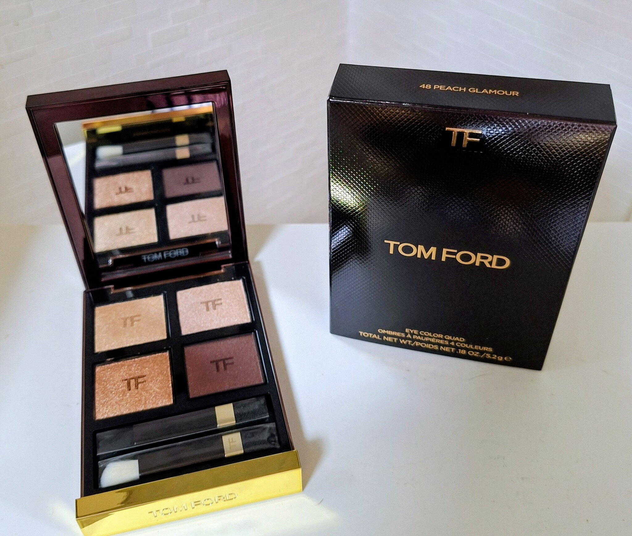 【TOM FORD】アイ カラー クォード トムフォード　バレンタイン　ギフト　プレゼントに　48　ピーチグラマーのサムネイル
