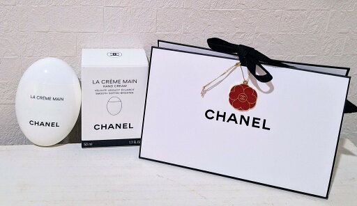 シャネル CHANEL ハンドクリーム 代引き不可 ラ クレーム マン ギフトボックス チャーム付き シャネル CHANEL ハンドクリーム 代引き不可 ラ クレーム マン ギフトボックス チャーム付き