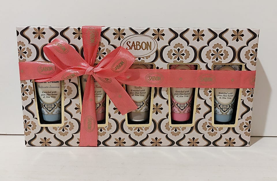 SABONイスラエル発 サボン　ハンドクリーム ギフト / 10mL×5種 ハンドクリーム セット