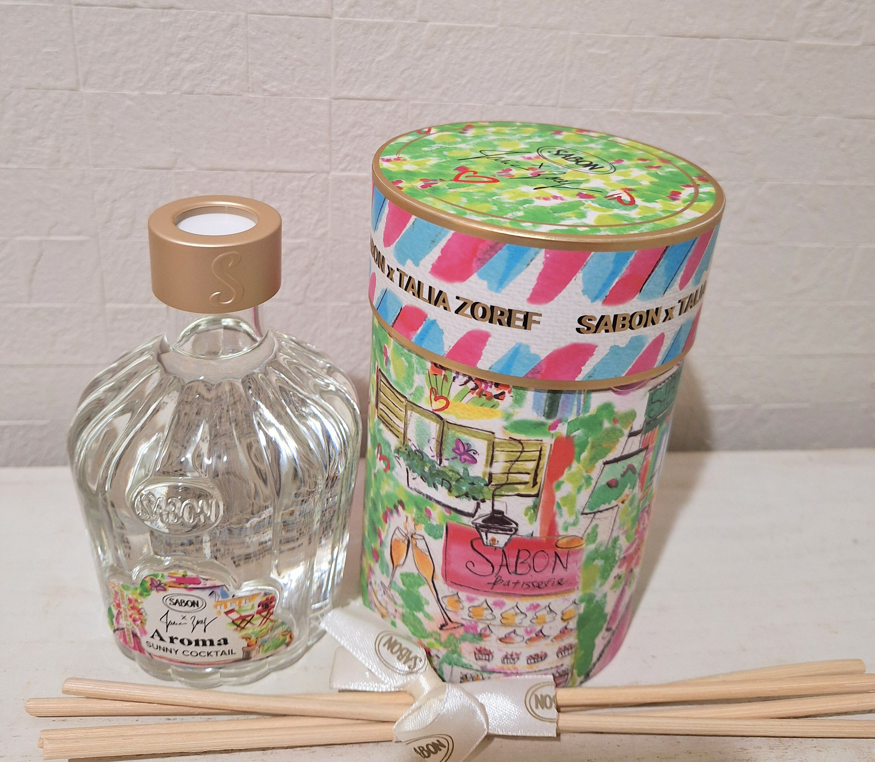 SABONイスラエル発 サボン ルームフレグランス　 アロマ　サニー・カクテル　アロマ ディフューザー　スティック　付