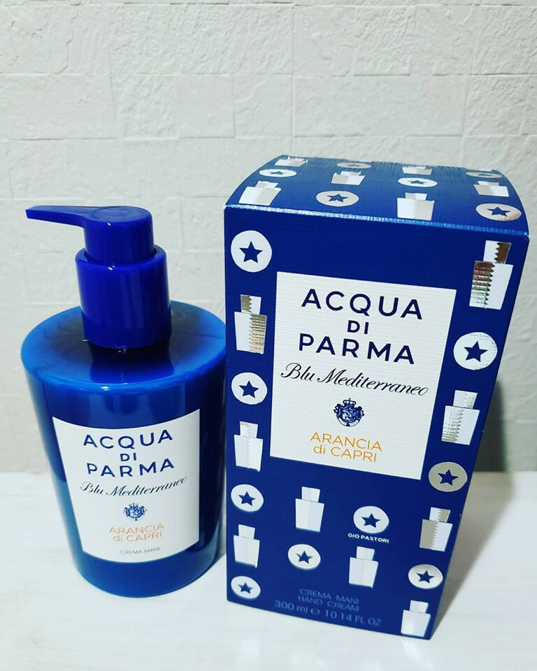 アクアディパルマ Acqua Di Parma　ブルー メディテラネオ ハンドクリーム　300ml　大　アランチャ　代引き不可