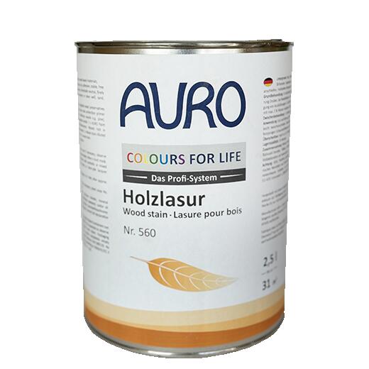 Rakuten - AURO(アウロ) Nr.560 水性ウッドステイン(着色タイプ) 2.5L缶【HLS_DU】【RCP】