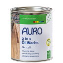 【送料無料】AURO アウロ Nr.128ツーインワンオイルワックス 0.75L　100%天然原料でできた無垢材用のワックスです。 その1