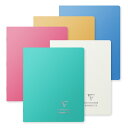 【公式ショップ】 クレールフォンテーヌ KOVER BOOK SILVER フランス製 海外 輸入 ノート カバーブック ホチキス留めノート 横罫 17.0x2...