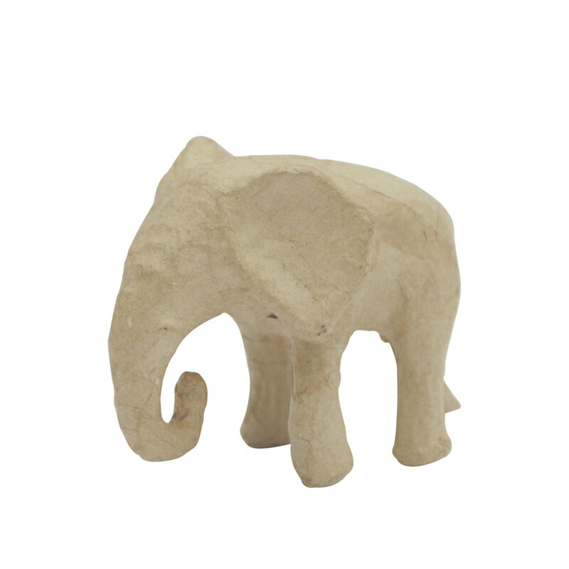 【公式ショップ】デコパッチ ペーパーマッシュ S アフリカゾウ 【おしゃれ かわいい エコで簡単リメイク DIY】 フランス生まれのデコツール