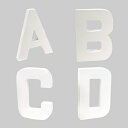 【公式ショップ】デコパッチ ペーパーマッシュ アルファベット M 【おしゃれ かわいい エコで簡単リメイク DIY】 フランス生まれのデコツール