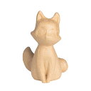 【公式ショップ】デコパッチ ペーパーマッシュ M キツネ 【おしゃれ かわいい エコで簡単リメイク DIY】 フランス生まれのデコツール
