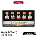 【公式ショップ】エルバン ミニインクコフレ Paris カラーズ 各10ml 5本セット 万年筆 つけペン ガラスペン用【公式通販 生誕350年 フランスの伝統...