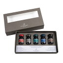 【公式ショップ】アニバーサリーインク 1670 <金の微粒子入> コフレ 5本入 各10ml 万年筆・つけペン・ガラスペン用 フランス文具 HERBIN エルバ...