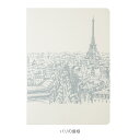 【公式ショップ】 Parisカラーズ パリカラーズ ノート アイボリー横罫 糸綴じ製本 120g/m2 32ページ 14.8x21cm 海外【生誕350年 フラ...