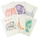 【公式ショップ】 Parisカラーズ パリカラーズ ノート アイボリー横罫 糸綴じ製本 120g/m2 32ページ 14.8x21cm 海外【生誕350年 フランスの伝統的ブランドのインク HERBIN】