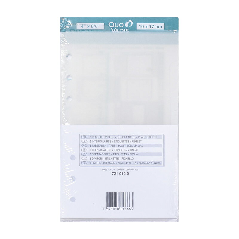 クオバディス システム手帳アクセサリー QUOVADIS Timer17 タイマー17 バイブルサイズ ディバイダー 公式