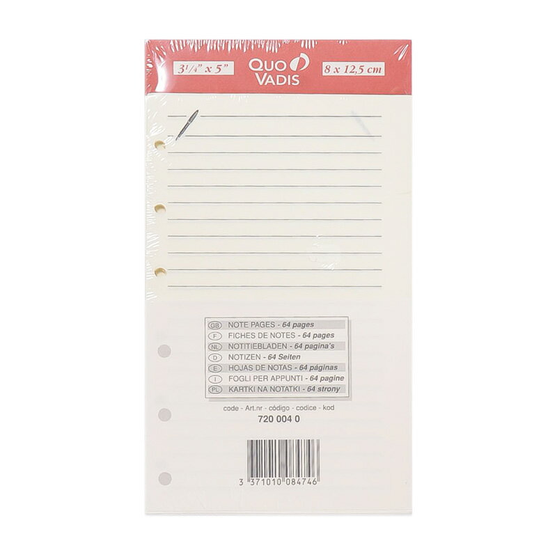 クオバディス システム手帳アクセサリー QUOVADIS Timer14 タイマー14 ミニ6穴サイズ 横罫ノート 公式