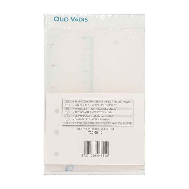 クオバディス システム手帳アクセサリー QUOVADIS Timer14 タイマー14 ミニ6穴サイズ ディバイダー 公式