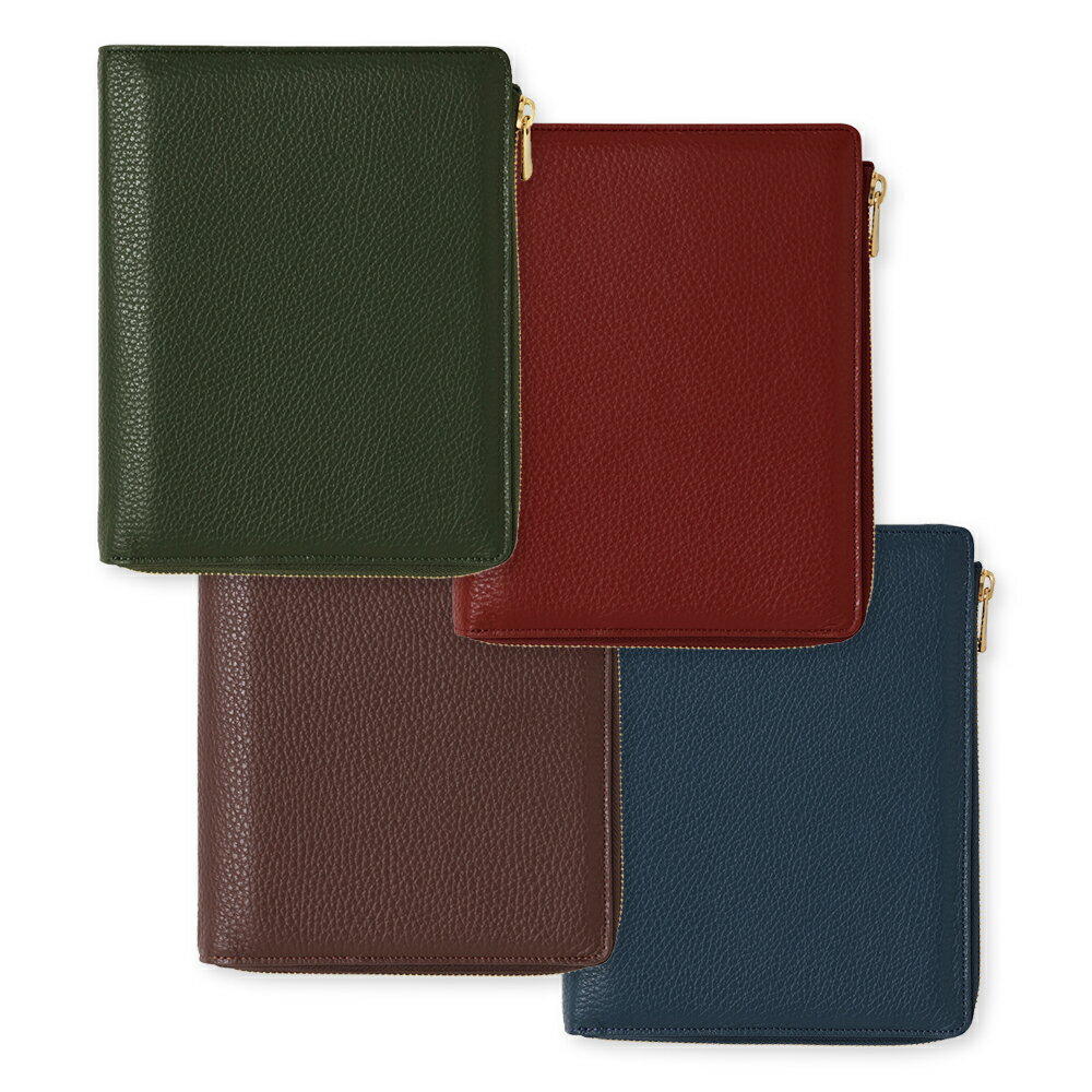 クオバディス 本革 システム手帳 カバー バイブルサイズ Lジップカバー タイマー17 フレンチクラシック 公式