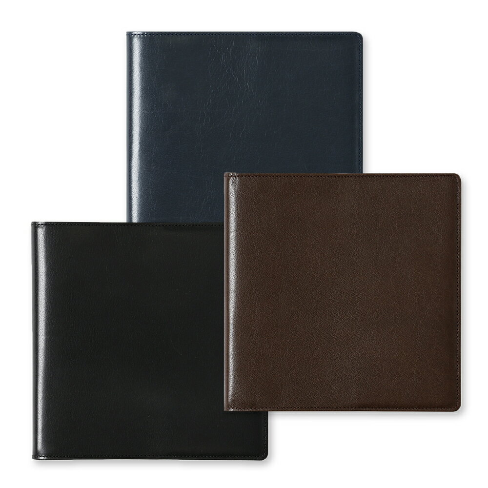 クオバディス 本革 牛革 手帳カバー 『バッファローレザー』 16x16cm Buffalo Leather QUOVADIS 手帳 ダイアリー カバー 公式