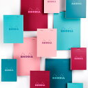 【公式ショップ】RHODIA ブロックロディア カラーズ COULEURS No.11 No.13 No.16 3冊セット A7 A6 A5 5mm方眼 撥水カ...