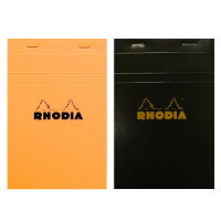 【ポスト投函便可】メモ帳 ノート【ロディア 公式通販】RHODIA ブロックロディア No.14（11×17cm）5mm方眼 撥水カバー ミシン目入