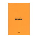 【公式ショップ】 ロディア メモ帳 ノート RHODIA ブロックロディア No.19 A4変型 21x31.8cm 横罫 撥水カバー ミシン目入 フランス文具...