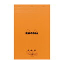 【公式ショップ】 ロディア メモ帳 ノート ファクス用紙 RHODIA ブロックロディア No.19 A4＋ FAXパッド