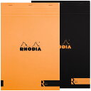 【公式ショップ】 ロディア メモ帳 ノート RHODIA ブロックロディアR No.19 A4変型 21x31.8cm 横罫 撥水カバー ミシン目入 アイボリー...