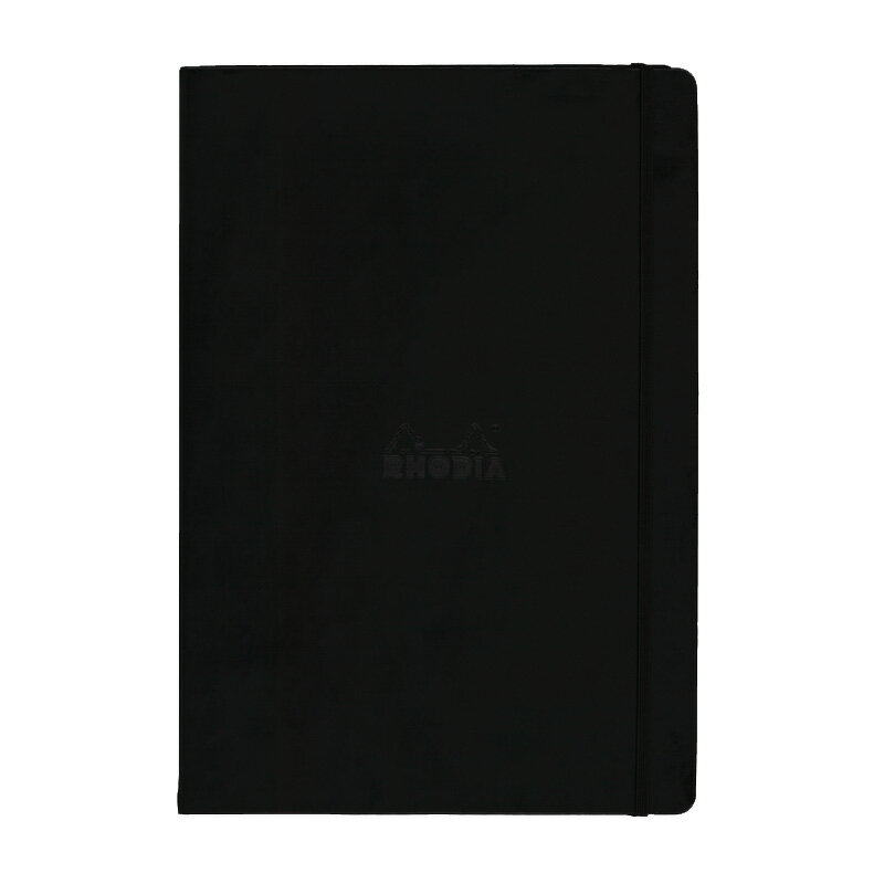 樂天商城 - ロディア ノートRHODIA ウェブノートブック A4 横罫 イタリア製ハードカバー アイボリーペーパー