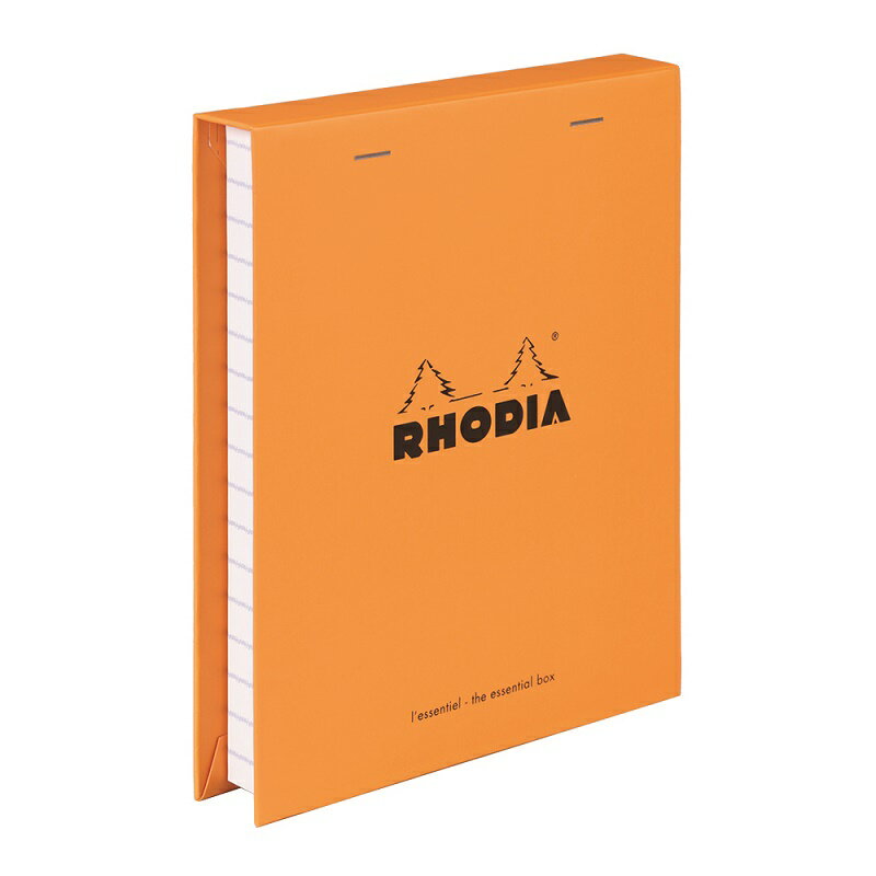 樂天商城 - ロディア メモ帳 4冊 鉛筆2本 セットRHODIA ロディア エッセンシャルボックス