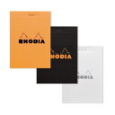 【公式ショップ】 ロディア メモ帳 ノートRHODIA ブロックロディア No.12 8.5x12cm 5mm方眼 撥水カバー ミシン目入