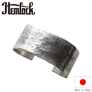 hemlock ヘムロック Board bangle -silver ボードバングル シルバー メンズ バングル 日本製