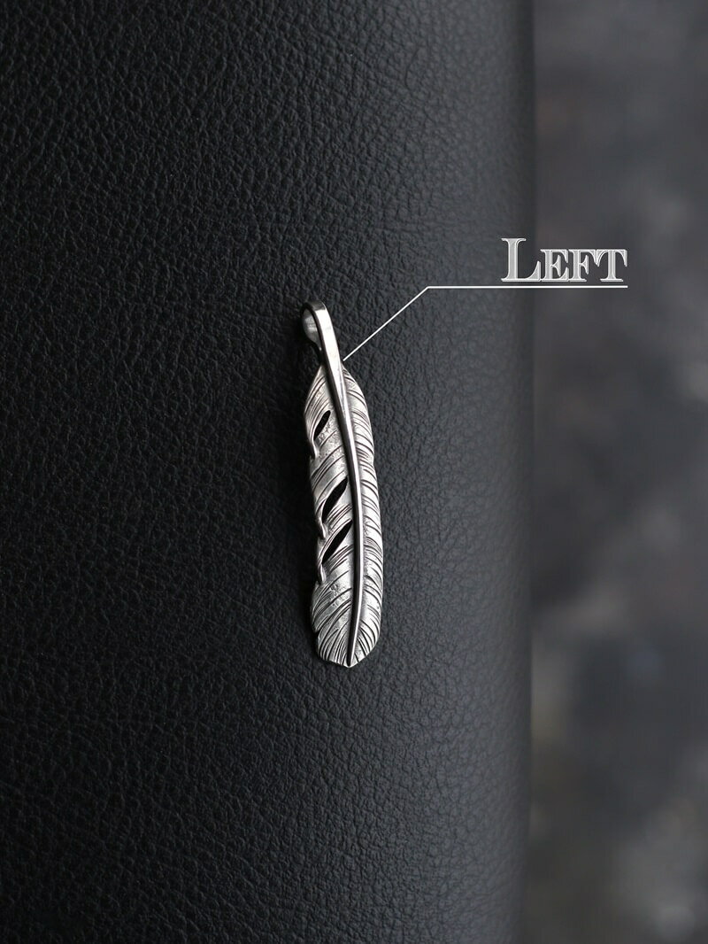 hemlock ヘムロック Rusty Feather 大 ラスティ フェザー 大 メンズ ネックレス 日本製