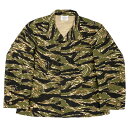 WORKERS ワーカーズ Field Shirt, Tiger Camo Ripstop メンズ アメカジ アメトラ 日本製