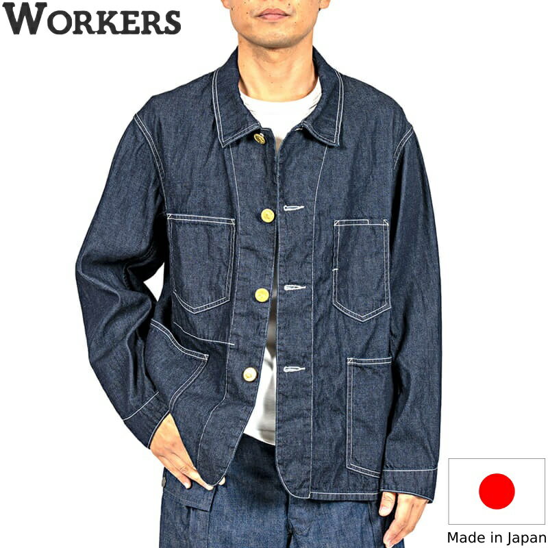WORKERS ワーカーズ QUEEN OF THE ROAD Jacket, 8 oz Indigo Denim メンズ アメカジ アメトラ 日本製