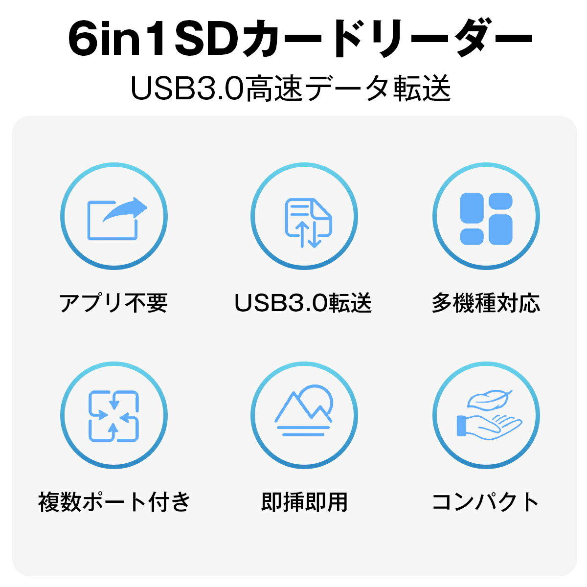 sdカードリーダー タイプC/Lightnin...の紹介画像2