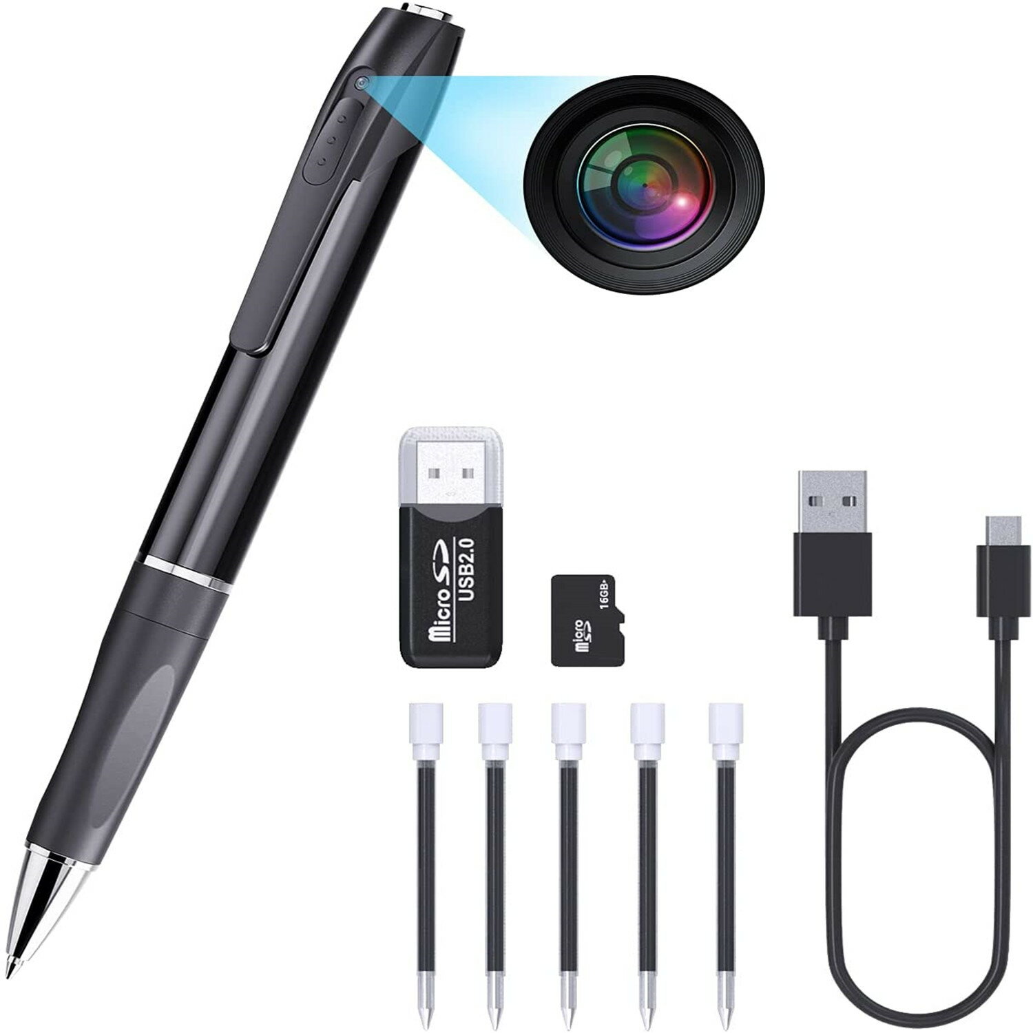 安いペン型カメラ ビデオカメラの通販商品を比較 ショッピング情報のオークファン